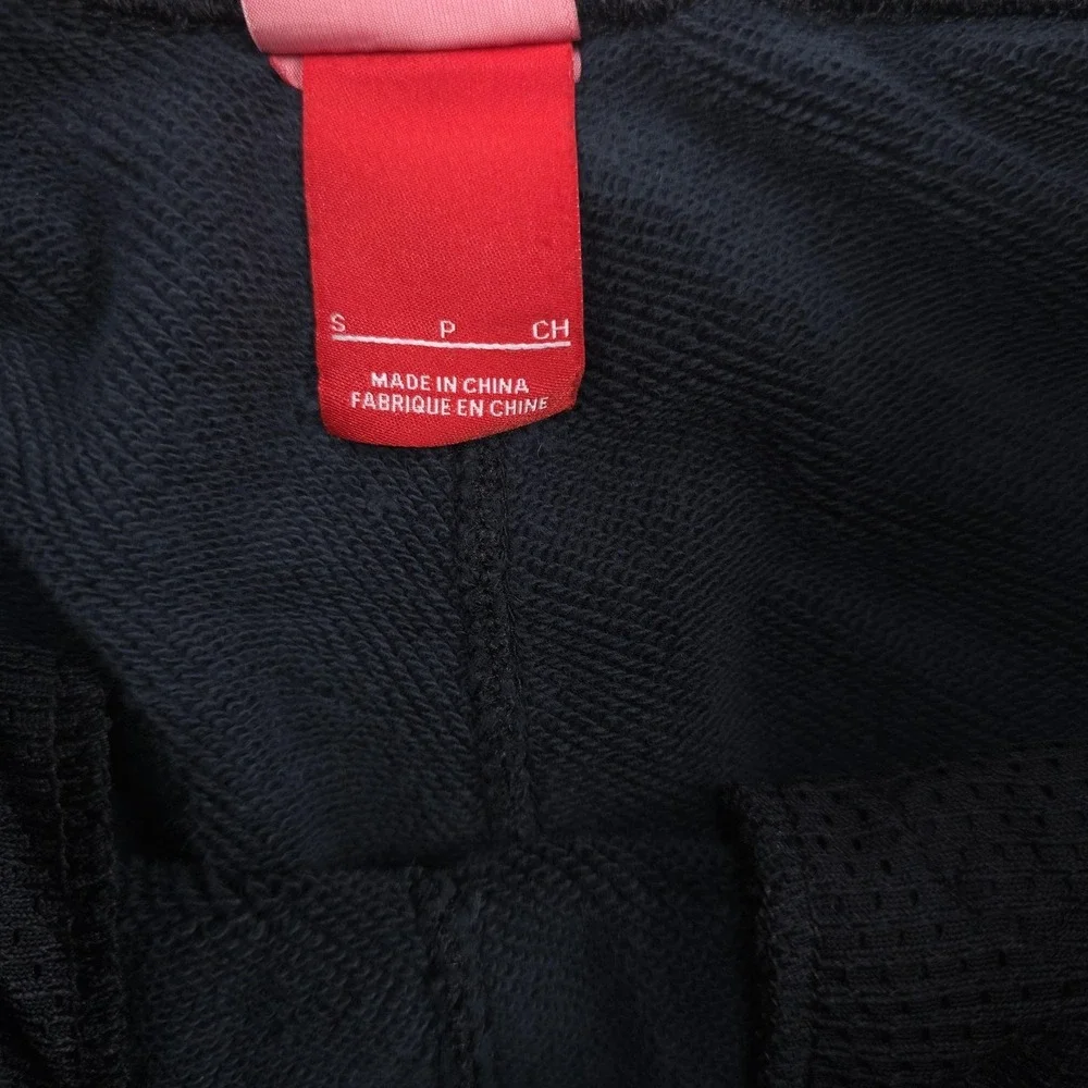 Nike Sweatpants‎ Mens Small Black Air Fleece Joggers Zip Pocket Tapered Gym Run